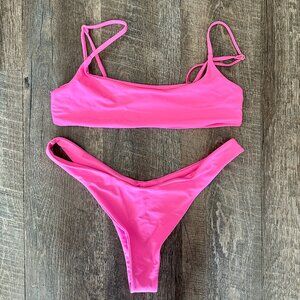 🌺 Showpo Candy Pink Bikini Set